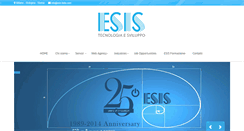 Desktop Screenshot of esis-italia.com